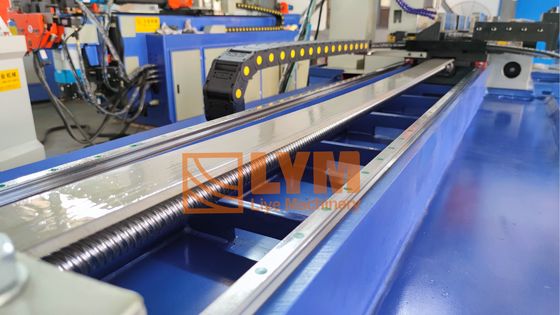 Automatische Aluminium Gas Pipe Cutter Machine Hollow Square Tube Cutting Machine 45 graden
