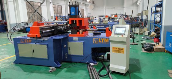 Vermindermachine voor het verlagen van de helling van ketelbuizen met meerdere stations