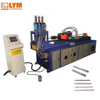 Driecilinder Rotary Steel Metal Tube Pipe Pressure Pipe Punching Machine