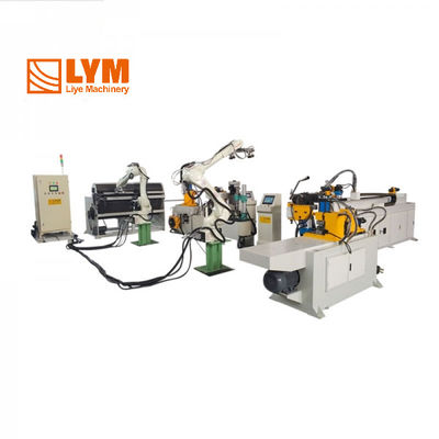 LYM Robert Pipe Processing Machine aangepast met buigende snijden Punching Chamfering Tube End Forming functie