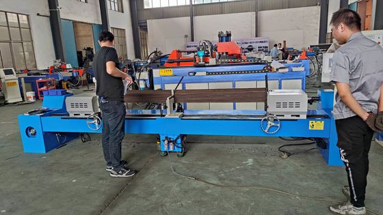 DJ80 Hydraulische dubbele kop solide buis kamfering machine Eindmolen