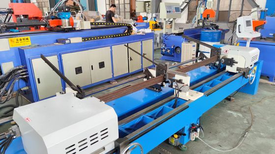DJ80 Hydraulische dubbele kop solide buis kamfering machine Eindmolen