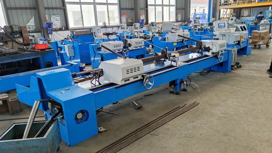 DJ80 Hydraulische dubbele kop solide buis kamfering machine Eindmolen