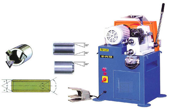 DJ52 Bar End Chamfering Machine Pneumatic Pipe Deburring Machine
