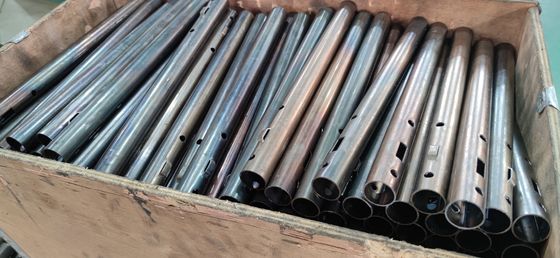 6500mm Metalen Pipe Hole Punching Machine Arc Notching Cutting Machine