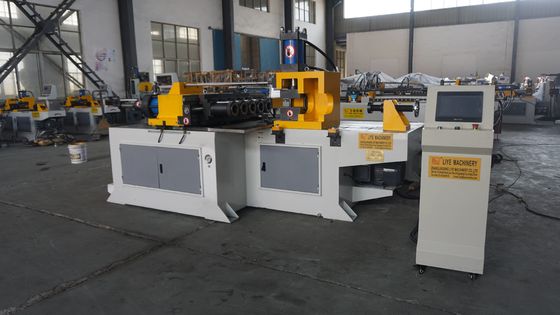 Vermindermachine voor het verlagen van de helling van ketelbuizen met meerdere stations