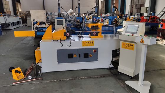 SG40NC Pipe End Forming Machine Vier Station Operatie Voor 2 inch Steel Pipe Shrinking