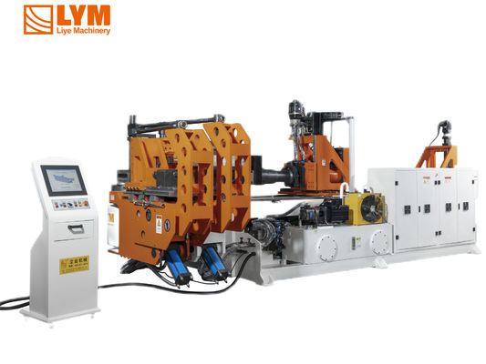 DW130CNC10A3S-T automatische CNC-buisbuigmachine voor 5,5 inch buizenbuigmachine met 10 as met drukbuigmachine