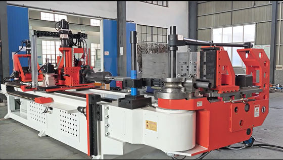 DW130CNC10A3S-T automatische CNC-buisbuigmachine voor 5,5 inch buizenbuigmachine met 10 as met drukbuigmachine