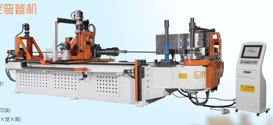 DW130CNC10A3S-T automatische CNC-buisbuigmachine voor 5,5 inch buizenbuigmachine met 10 as met drukbuigmachine