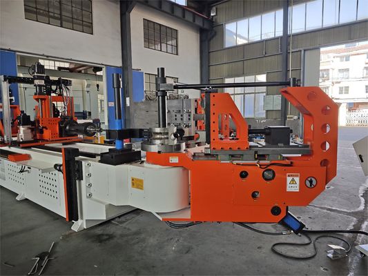 DW130CNC10A3S-T automatische CNC-buisbuigmachine voor 5,5 inch buizenbuigmachine met 10 as met drukbuigmachine